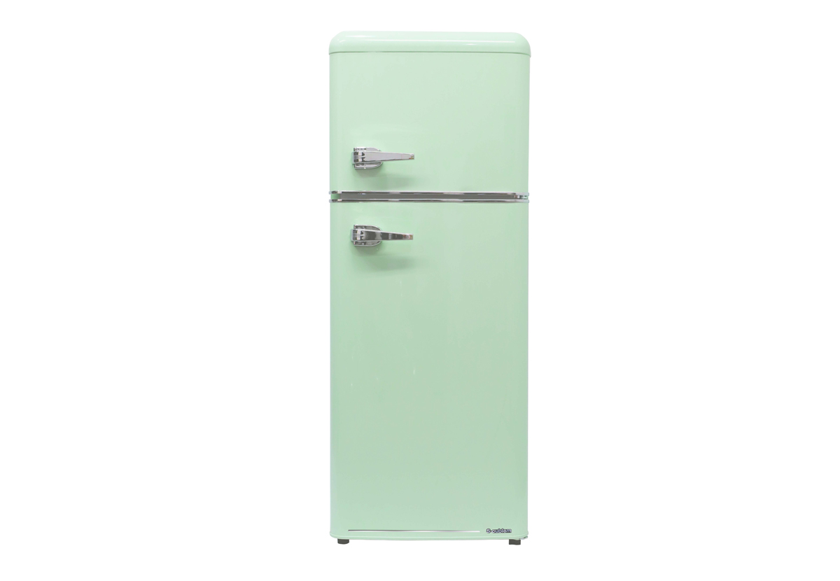 2ドアレトロ冷凍/冷蔵庫 115L（WRE-2115）