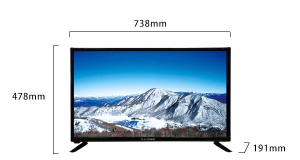 32V型 LEDバックライト搭載 地上デジタルハイビジョン液晶テレビ（AT