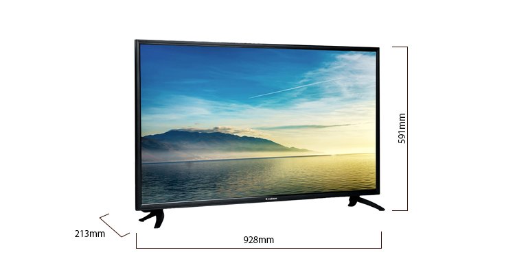 S-cubism/AT-40CM01SR 40V型液晶テレビ40インチ - テレビ